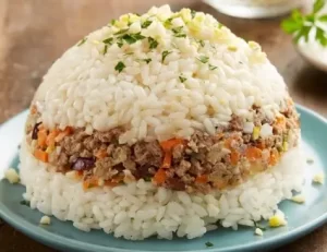 Receta de Arroz Tapado