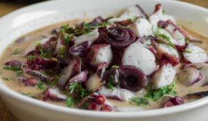 Receta de Ceviche de Pulpo