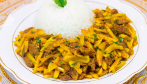 Receta de Olluco Con Carne