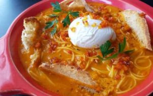 Receta de Sopa Peruana a la Minuta