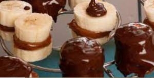 Receta de Alfajores de plátano y chocolate