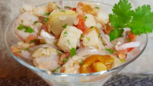 Receta de Cebiche de setas