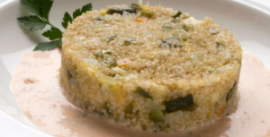 Receta de Flan de quinoa y verduras